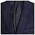 Blazer e pantaloni a righe a un bottone Lanvin in lana blu navy - vista 5
