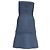 Abito Mini Senza Spalline Herve Leger in Rayon Blu Chiaro - vista 4