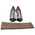Sapatos Plexi Gianvito Rossi em PVC verde e couro envernizado - vista 9