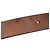 Cinto de couro preto com fivela retangular com logo Montblanc - vista 6