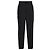 Givenchy Hochbundige gerade Hosen aus schwarzem Polyester