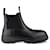 Burberry Stiefel Schwarz Leder