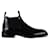 Burberry Botas Negro Cuero