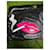 Borsa Clutch Prada Nappa Lips Nero Rosa - vista 3