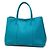Hermès Garden Party PM Handtasche Blau - Ansicht 2