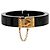 Bracciale Bangle LockMe di Louis Vuitton Nero D'oro