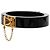Bracciale Bangle LockMe di Louis Vuitton Nero D'oro - vista 2