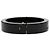 Bracciale Bangle LockMe di Louis Vuitton Nero D'oro - vista 3