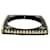 Bracciale in plastica nera e strass per donna Chanel Nero