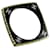 Bracciale in plastica nera e strass per donna Chanel Nero - vista 6