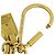 Portachiavi Oro Louis Vuitton D'oro - vista 8