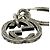 Portachiavi Arabesque da Uomo Gucci in Argento 925 - vista 6