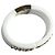 Bracciale bangle in plexiglass da donna Miu Miu Bianco - vista 3