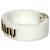 Bracciale bangle in plexiglass da donna Miu Miu Bianco - vista 5