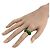 Anello Paraquito Bottega Veneta Verde - vista 9