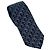 Cravatta Obliqua da Uomo Christian Dior Nero Blu navy Blu chiaro