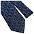 Cravatta Obliqua da Uomo Christian Dior Nero Blu navy Blu chiaro - vista 4