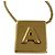 Céline Celine Damen Alphabet Halskette Anhänger Initial A