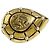 Orecchini Clip Anagram da Donna Loewe Nero D'oro - vista 6