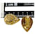 Orecchini Clip Anagram da Donna Loewe Nero D'oro - vista 9