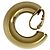 Orecchini a clip in oro da donna Gucci D'oro - vista 2