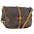 LOUIS VUITTON Borsa a Spalla Monogram Saumur 30 M42256 LV Auth 154252 Monogramma