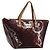 LOUIS VUITTON Borsa a Mano Monogram Vernis Bellevue PM Amarante M93585 Auth BA9673 Bordò