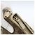 Borsa a Spalla GG Canvas Gucci Beige Oro 131326 Auth 168097 D'oro - vista 14