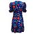 Autre Marque Vestido Coquette Floral Azul / Vermelho La DoubleJ - vista 2