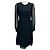 Valentino Garavani Schwarzes besticktes Spitzen-Cocktailkleid von Valentino