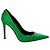 Décolleté in satin verde Alexandre Vauthier - vista 2