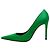 Décolleté in satin verde Alexandre Vauthier - vista 3