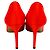 Pompes en satin orange Alexandre Vauthier - vue 5