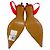 Sapatilhas Slingback Raquel em PVC vermelho Alexandre Vauthier com detalhes em cristal - vista 7