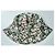 MAISON MICHEL Cappello Floreale in Cotone TL NUOVO Multicolore - vista 5