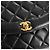 Borsa a spalla Chanel Diana Matelassé in agnello nero - vista 10