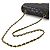 Borsa a spalla Chanel Diana Matelassé in agnello nero - vista 6