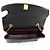 Borsa a spalla Chanel Diana Matelassé in agnello nero - vista 8
