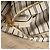Borsa a Spalla Artsy MM in Monogram Empreinte di Louis Vuitton Bianco Crudo - vista 6