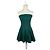 Free People Vestido mini Made me Smile verde Verde oscuro