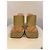 J.Crew Sandali con tacco in lino beige - vista 2