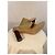 J.Crew Sandali con tacco in lino beige - vista 4