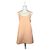 Longchamp Mini Kleid Donna Nude Lachs Orange