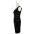Dolce & Gabbana Schwarzes Paillettenkleid - Ansicht 2