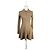 Autre Marque Kurzes Kleid Izel taupe Braun