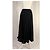Autre Marque Falda plisada negra de longitud media Negro - vista 3