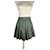 J.Crew Minifalda plisada verde Verde oscuro
