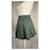 J.Crew Minifalda plisada verde Verde oscuro - vista 2