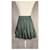 J.Crew Minifalda plisada verde Verde oscuro - vista 4