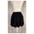 J.Crew Falda plisada negra elástica Negro - vista 3